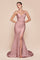 Prom Dresses Long Fitted Formal Prom Dress Dusty Rose