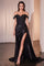 Prom Dresses Long Fitted Prom Formal Dress Black