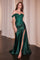 Prom Dresses Long Fitted Prom Formal Dress Emerald