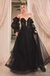 Prom Dresses A Line Formal Long Prom Gown Black