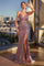 Prom Dresses Long Sequins Prom Gown Dusty Lavender