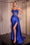 Prom Dresses Long Formal Spaghetti Strap Fitted Prom Dress Royal