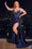 Prom Dresses Long Fitted Plus Size Prom Dress Midnight