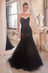 Prom Dresses  Mermaid Long Prom Gown Black