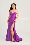 Prom Dresses Long Formal Fitted Prom Dress Purple