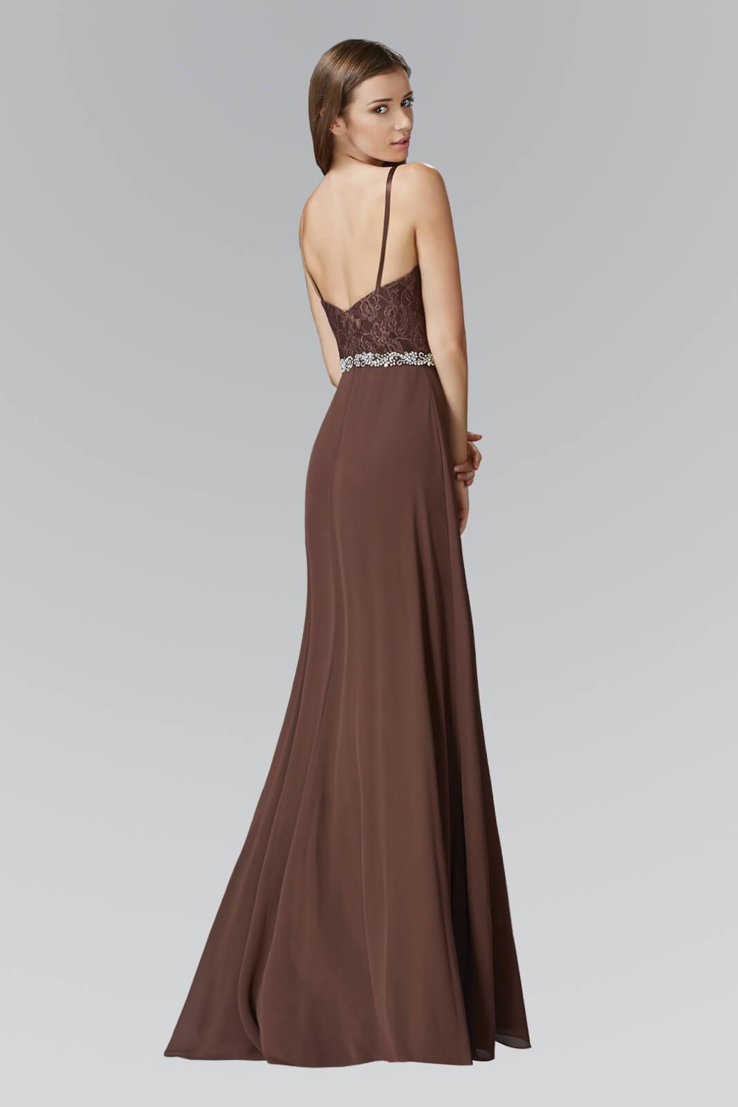 Chiffon Long Prom Dress Formal - The Dress Outlet Elizabeth K