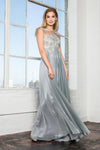 Chiffon Long Prom Dress Formal Evening Gown - The Dress Outlet Elizabeth K