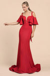 Formal Dresses Long Mermaid Formal Prom Dress Red