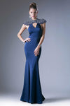 Prom Long Fitted Dress - The Dress Outlet