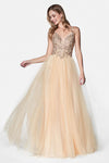 Long Prom Dress Formal Ball Gown - The Dress Outlet Cinderella Divine