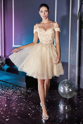 Cinderella Divine CD0132 Short Prom Formal Homecoming Dress | The Dress ...