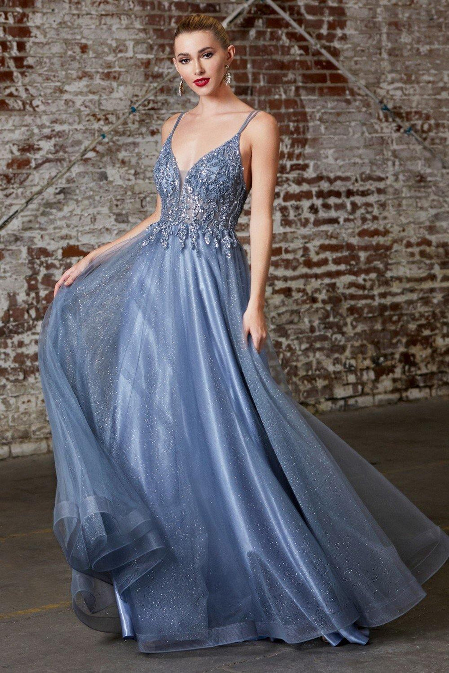 Long Formal Ball Gown Prom Dress - The Dress Outlet