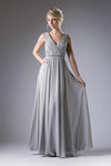 Formal Long Prom Dress Sleeveless - The Dress Outlet Cinderella Divine