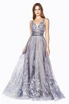 Long Formal Sleeveless Evening Prom Dress - The Dress Outlet Cinderella Divine