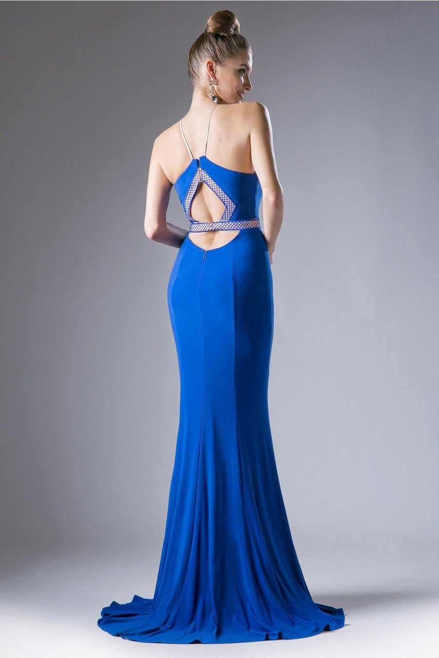 Prom Long Fitted Dress - The Dress Outlet