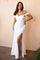 Off Shoulder Long Wedding Dress - The Dress Outlet