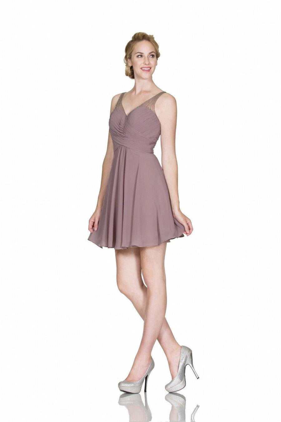 Short Formal Dress Cocktail - The Dress Outlet