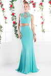 Two Piece Prom Dress - The Dress Outlet