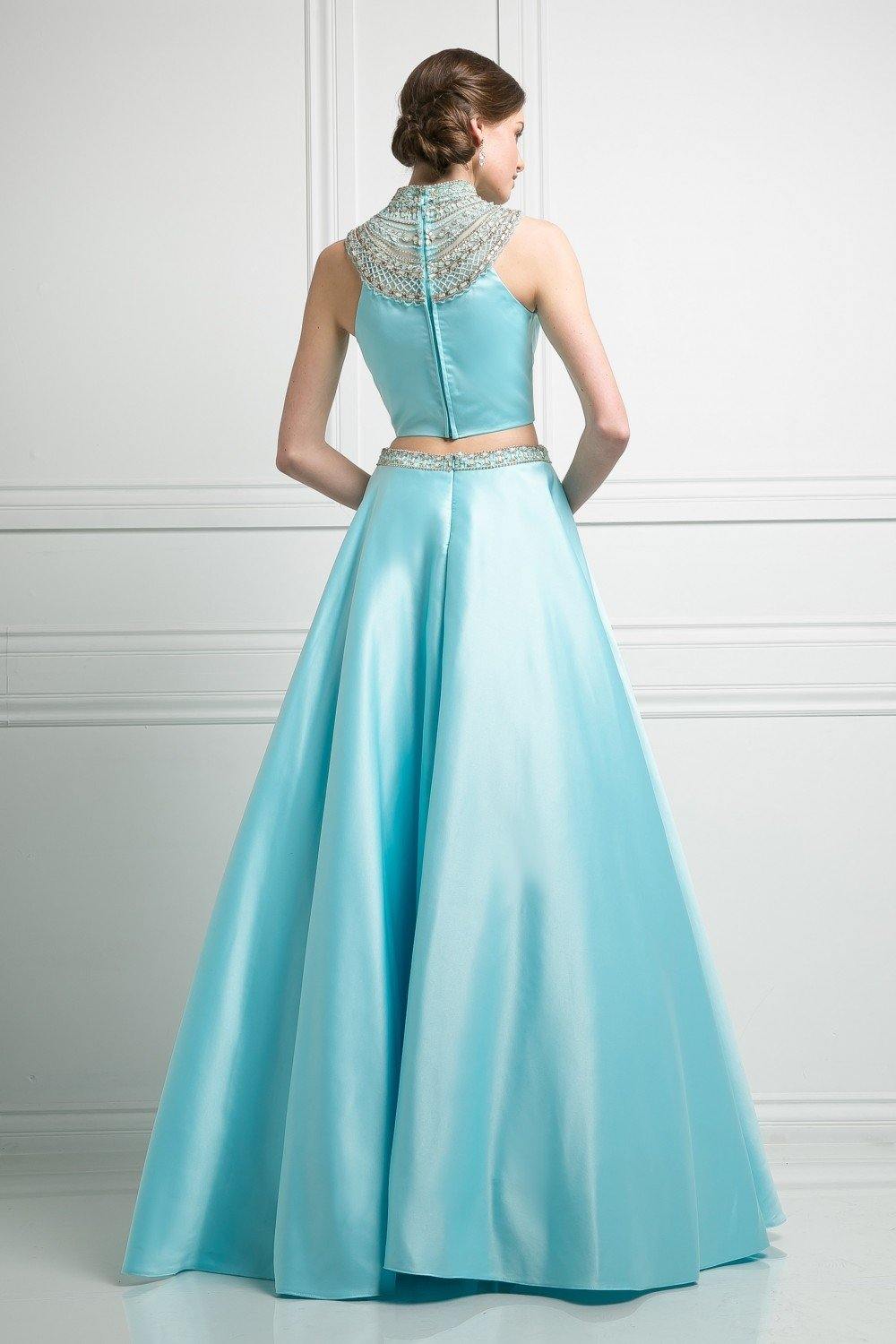 Two Piece Prom Dress Tiffany