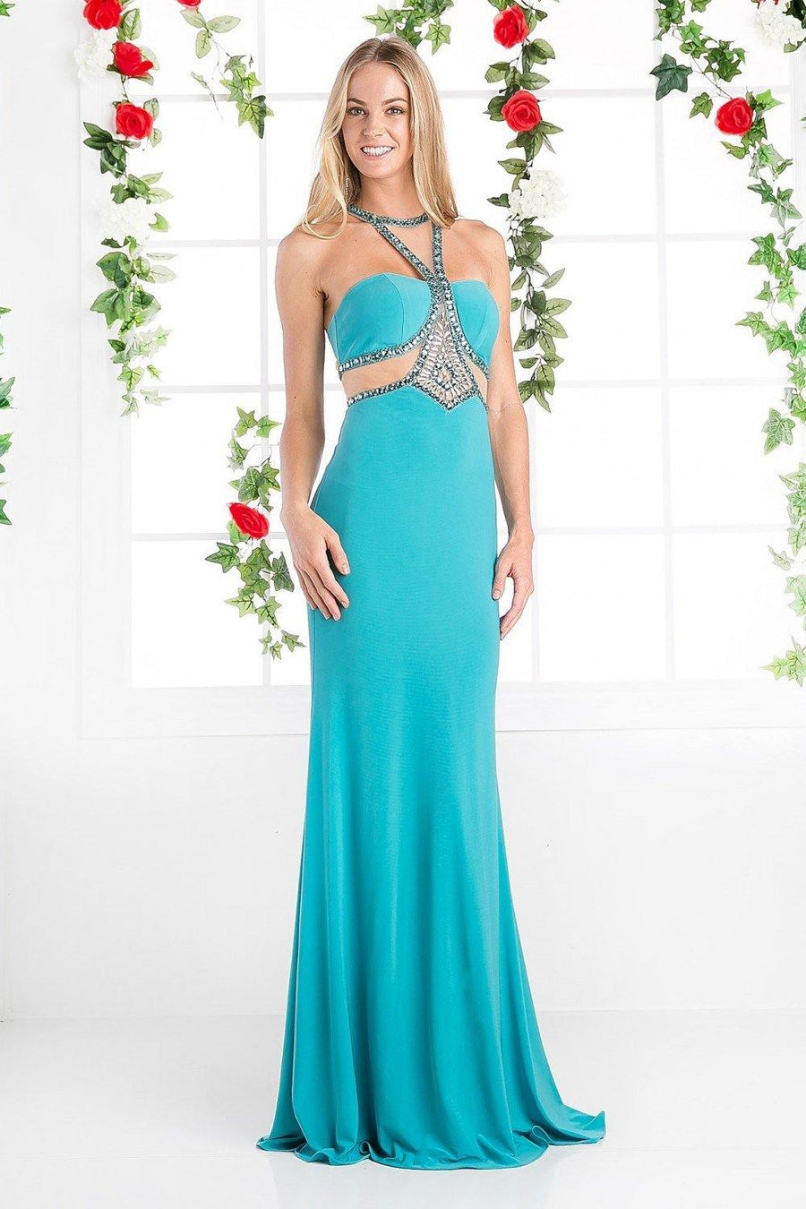 Sexy Prom Long Fitted Dress - The Dress Outlet