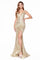 Prom Fitted Long Formal Glitter Mermaid Dress - The Dress Outlet Cinderella Divine