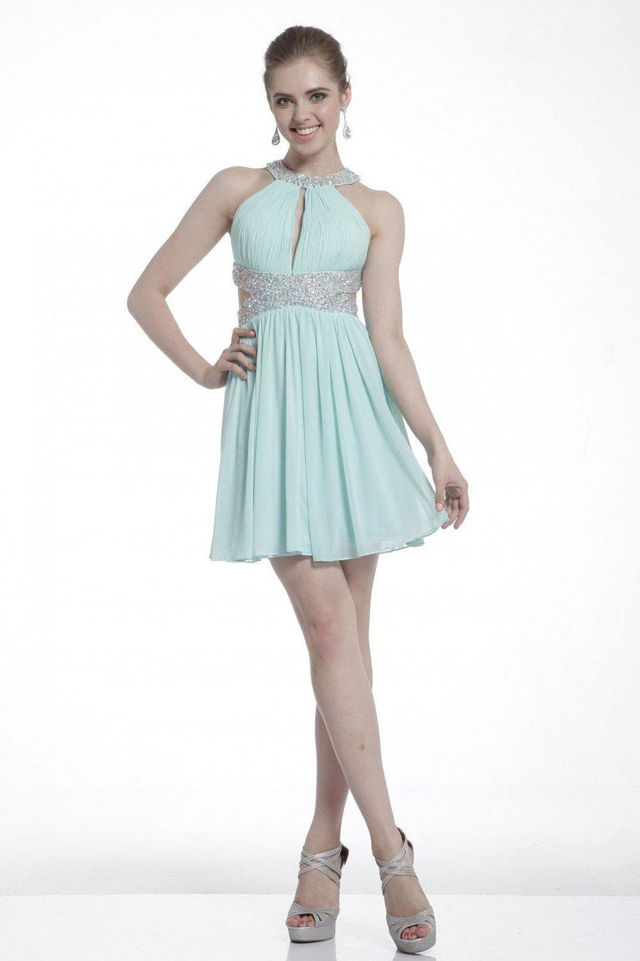 Sexy Short Homecoming Dress Cocktail - The Dress Outlet Cinderella Divine