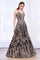 Long Prom Glitter Evening Gown - The Dress Outlet