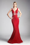 Long Fitted Prom Dress Evening Gown - The Dress Outlet Cinderella Divine