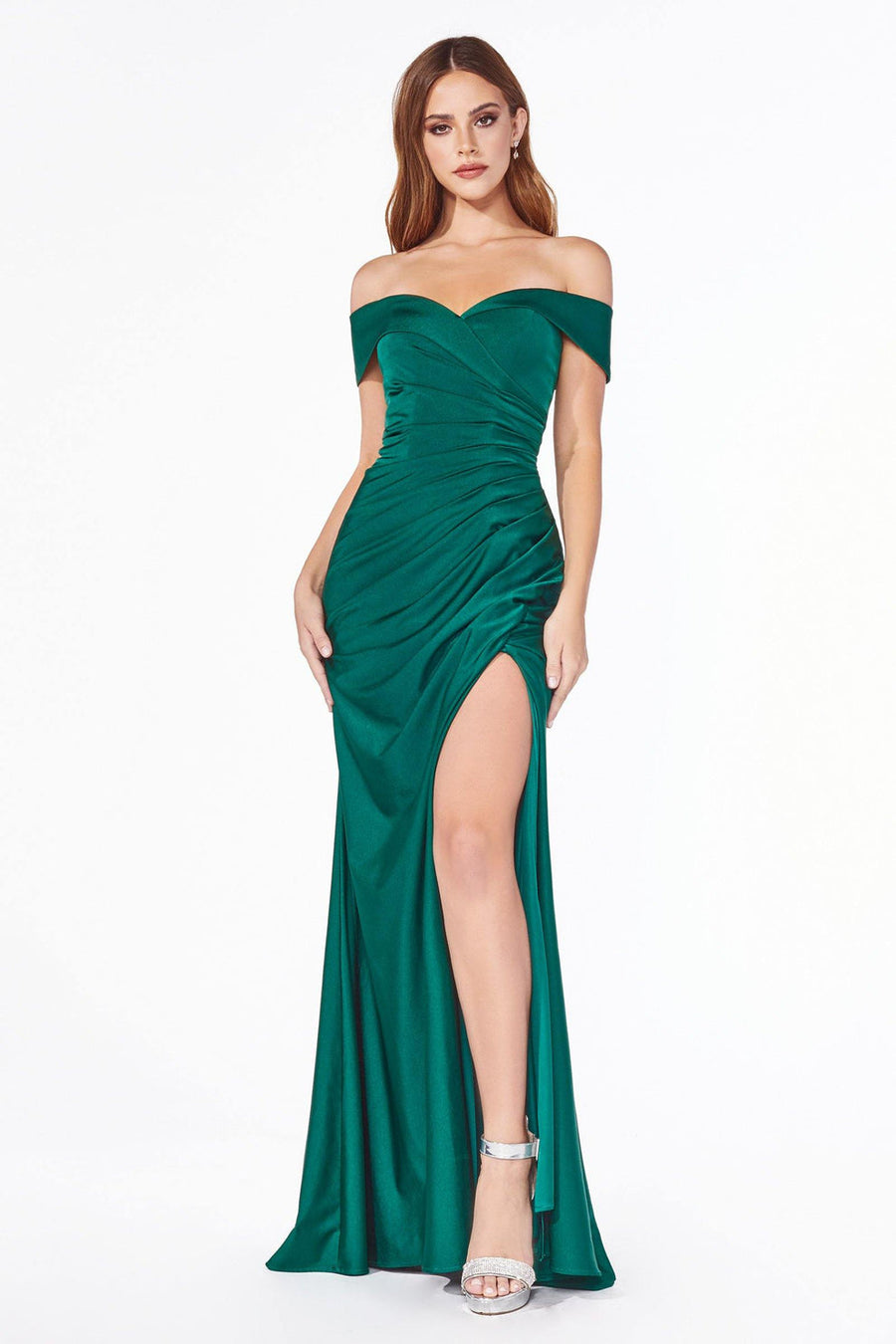 Cinderella Divine KV1050 Emerald 4 Sexy Formal Long Prom Dress Sale