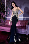 Long Fitted Prom Dress - The Dress Outlet