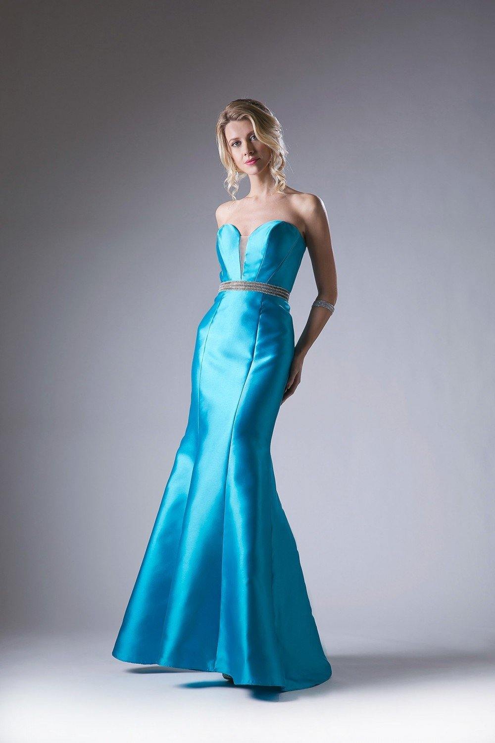 Prom Long Fitted Dress - The Dress Outlet