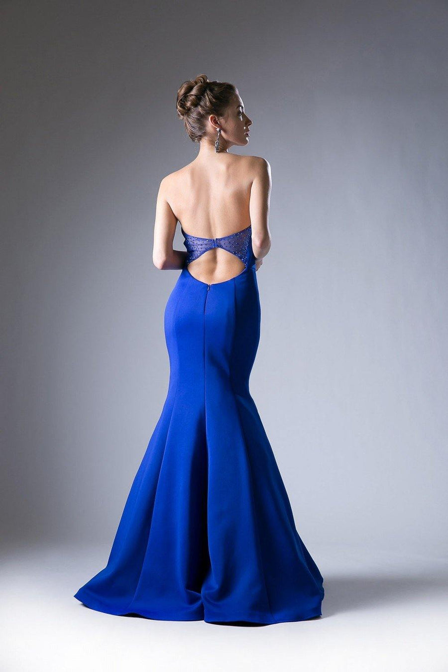 Prom Long Fitted Dress - The Dress Outlet