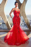 Prom Dresses Prom Long Mermaid Gown Red