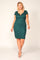 Connected Apparel Short Fitted Lace Dress Cocktail - The Dress Outlet