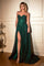 Cinderella Divine CD252C Spaghetti Strap Prom Dress