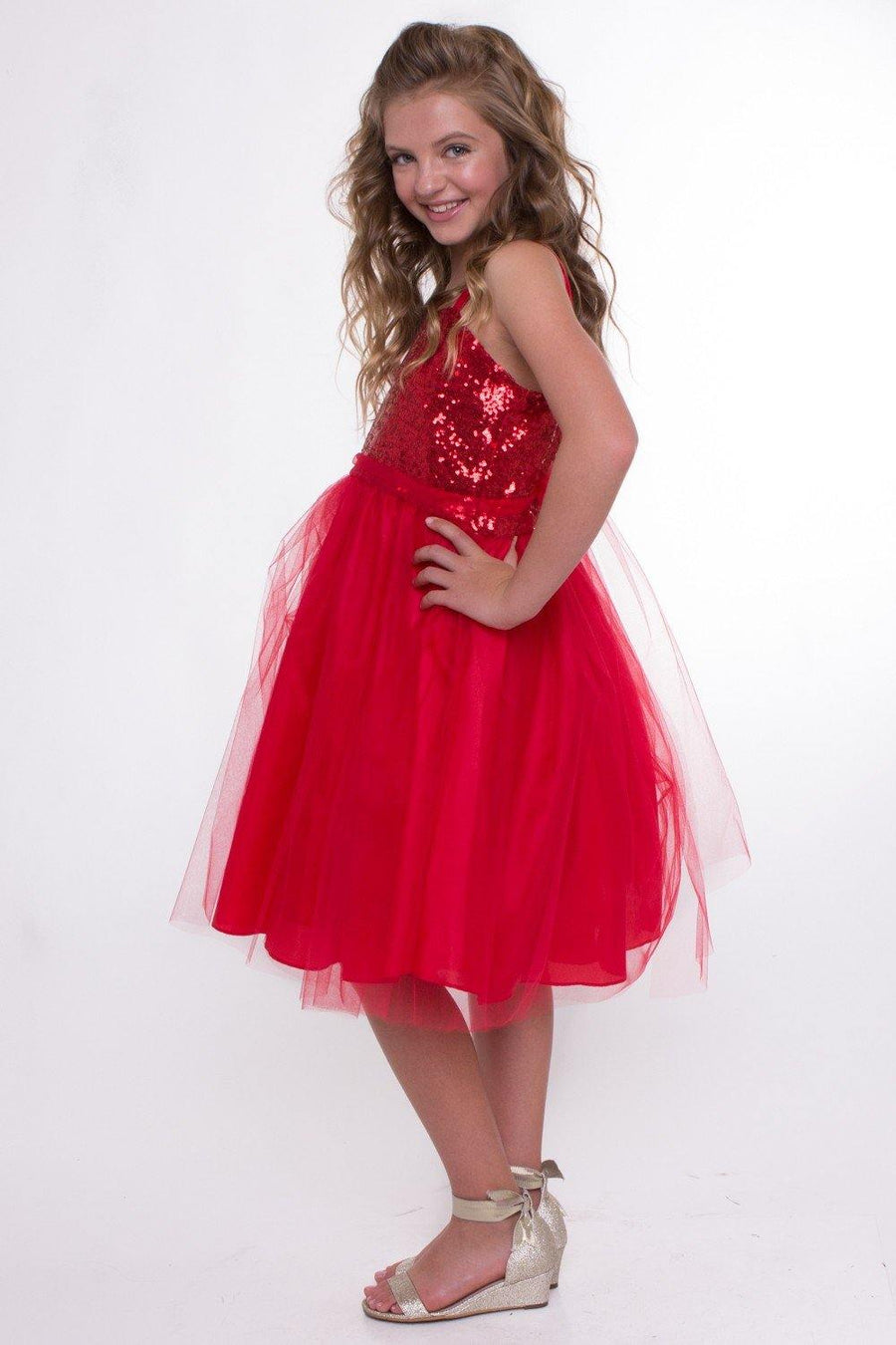 Cute Flower Girl Dress Formal - The Dress Outlet Petite Adele