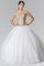 Embroidered Long Quinceanera Dress with Bolero - The Dress Outlet Elizabeth K