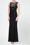 Emma Street Long Evening Gown Formal Prom Dress - The Dress Outlet Emma Street