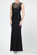 Black Emma Street Long Evening Gown Formal Prom Dress | DressOutlet for ...