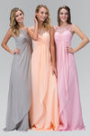 Empire Line Prom Long Dress - The Dress Outlet Elizabeth K