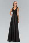 Empire Waist Long Prom Dress Formal - The Dress Outlet Elizabeth K