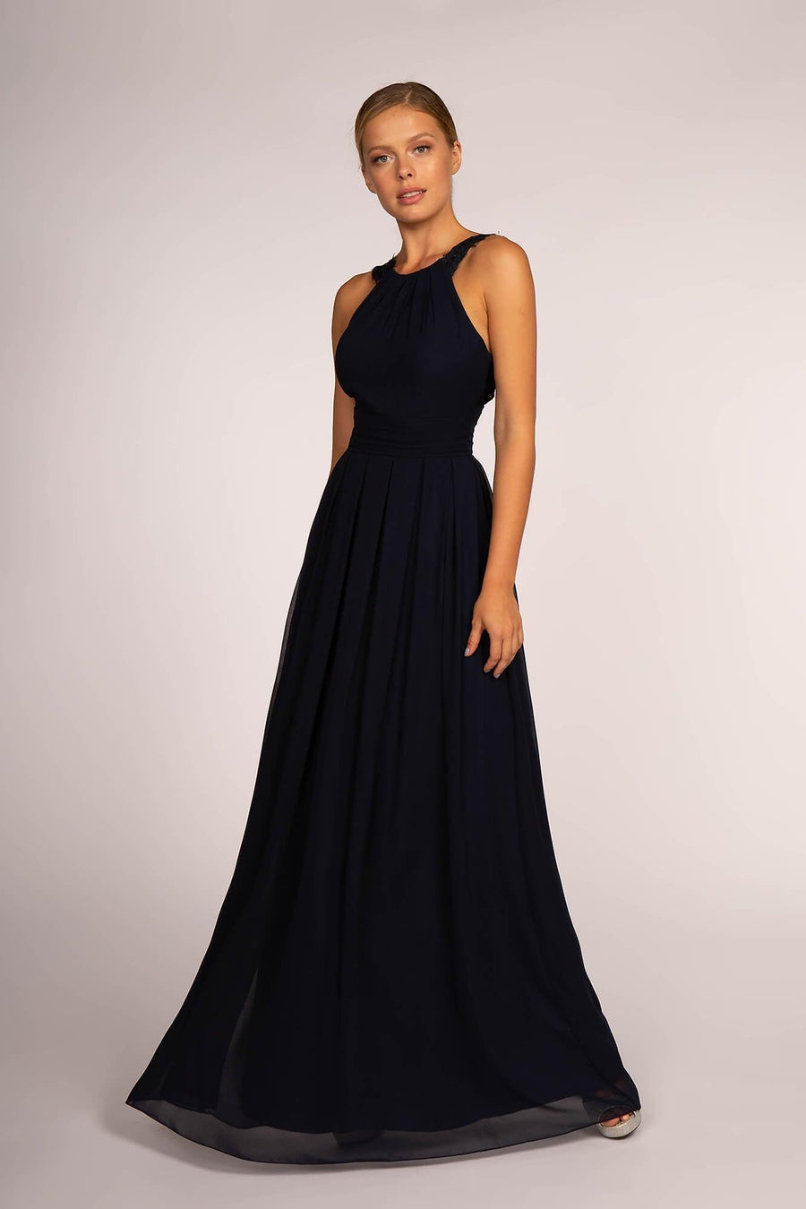 Evening Bridesmaid Long Formal Dress - The Dress Outlet Elizabeth K