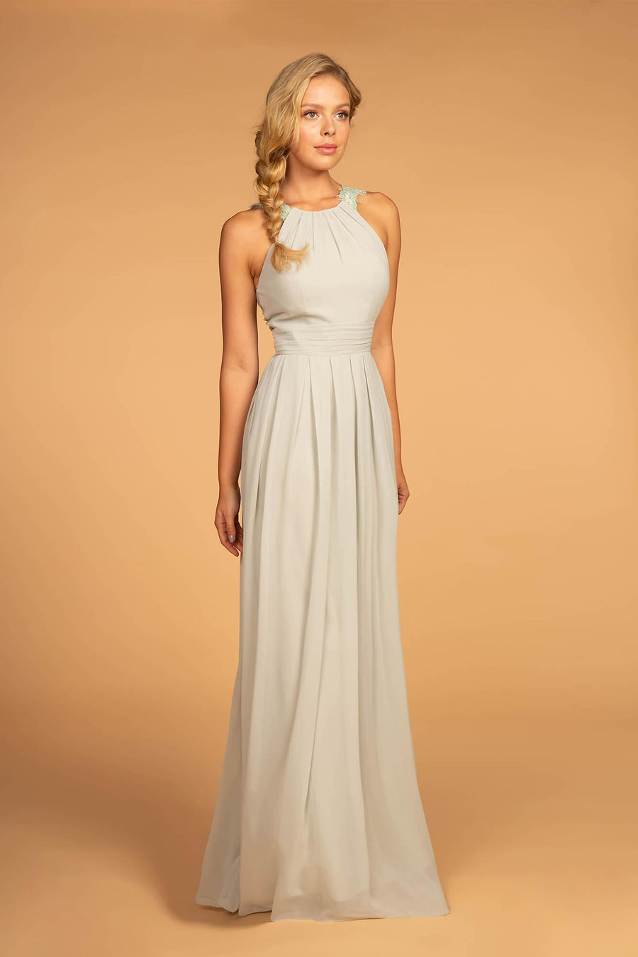 Evening Bridesmaid Long Formal Dress - The Dress Outlet Elizabeth K