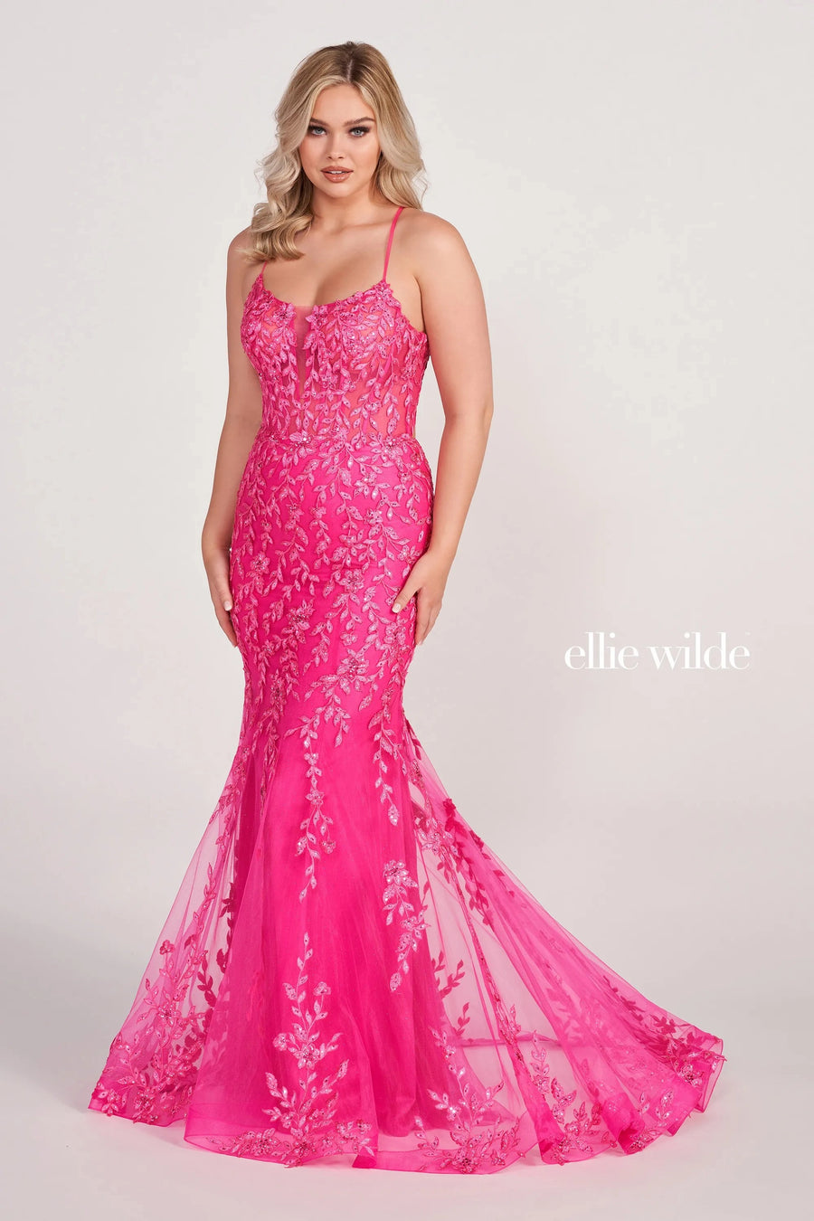 Prom Dresses Mermaid Long Prom Dress Magenta