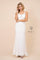 Fitted Long Lace Applique Wedding Dress Formal - The Dress Outlet Nox Anabel