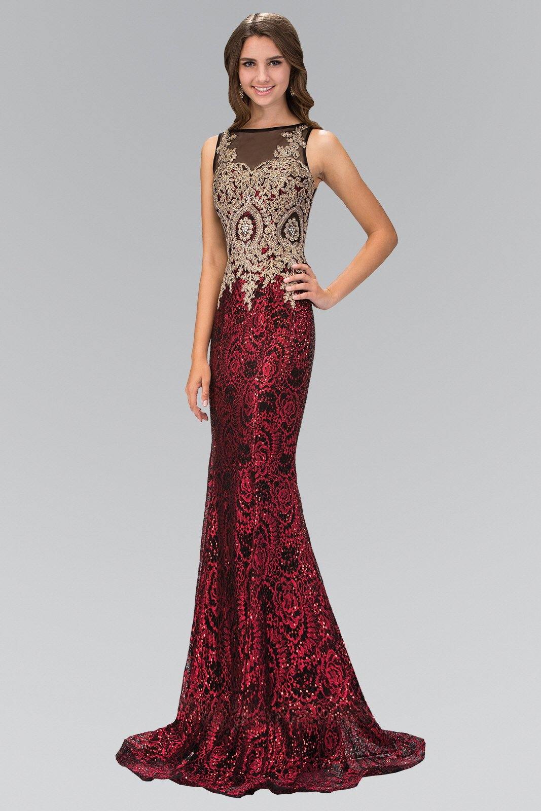 Floor Length Prom Dress Evening Gown | The Dress Outlet