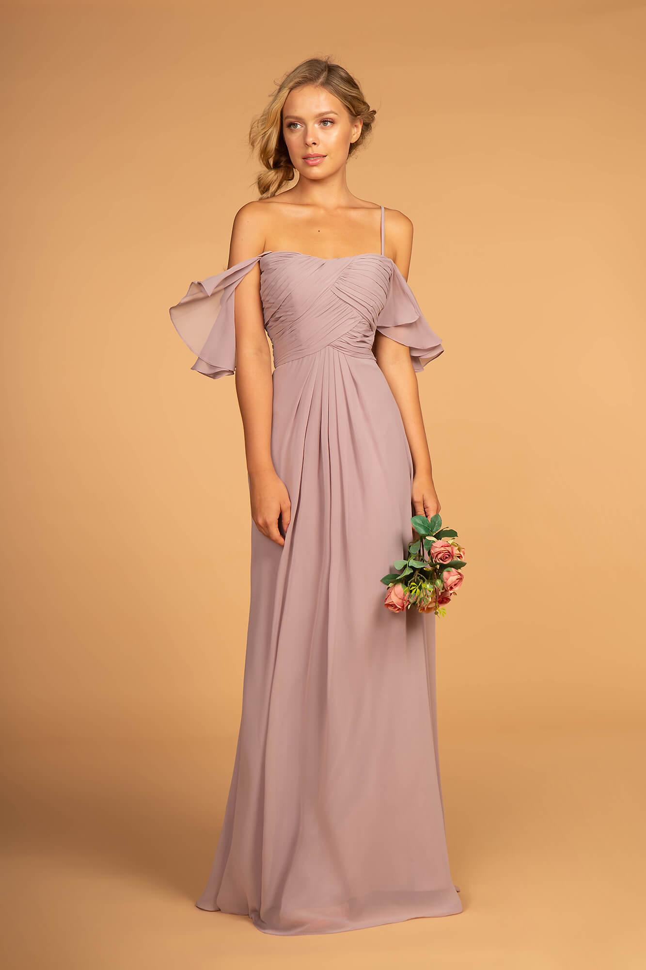 Formal Chiffon Long Dress Bridesmaid - The Dress Outlet Elizabeth K