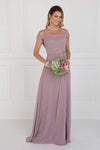 Formal Long Bridesmaid Prom Dress - The Dress Outlet Elizabeth K