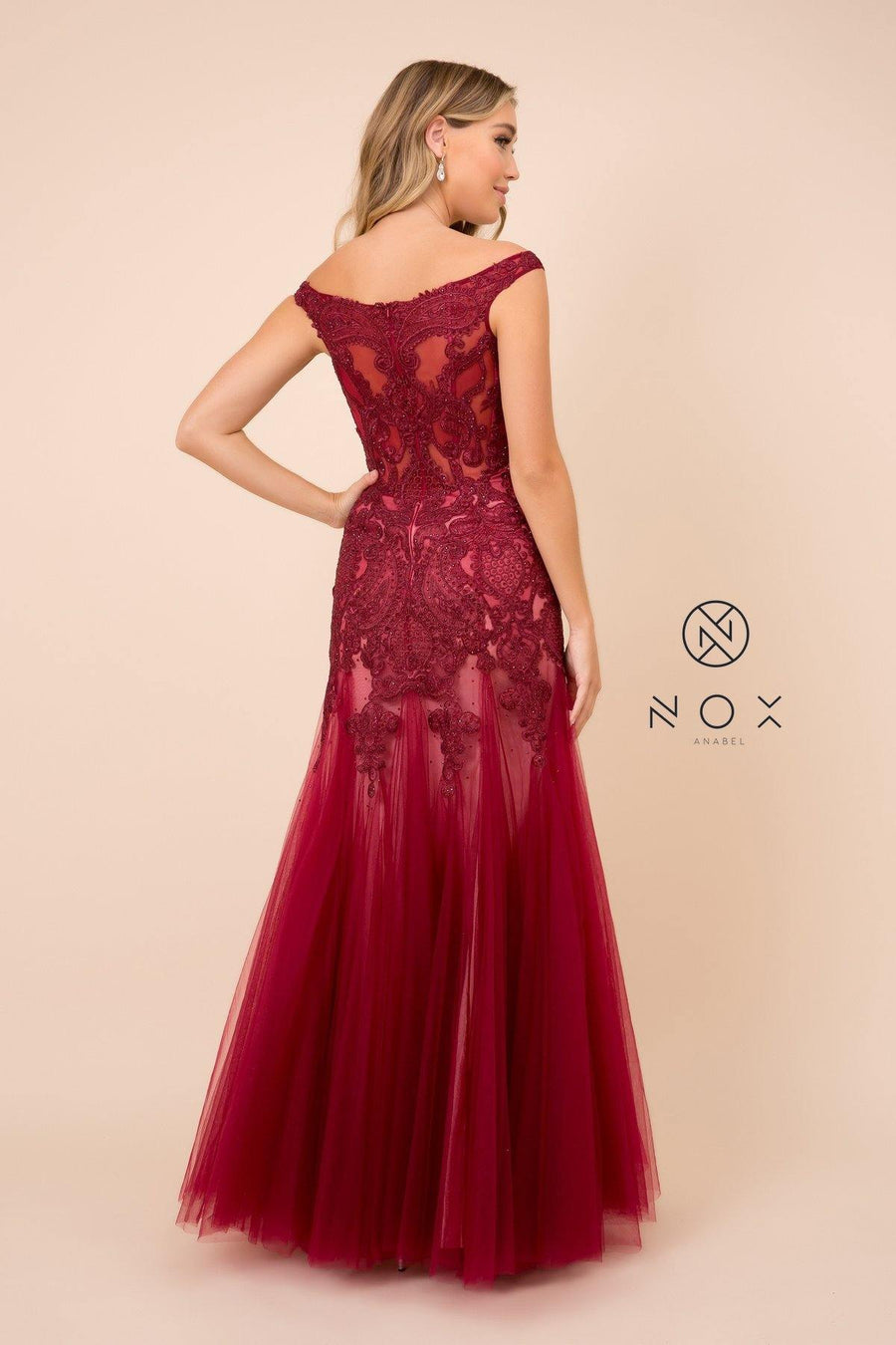 Formal Long Prom Dress Evening Gown - The Dress Outlet Nox Anabel