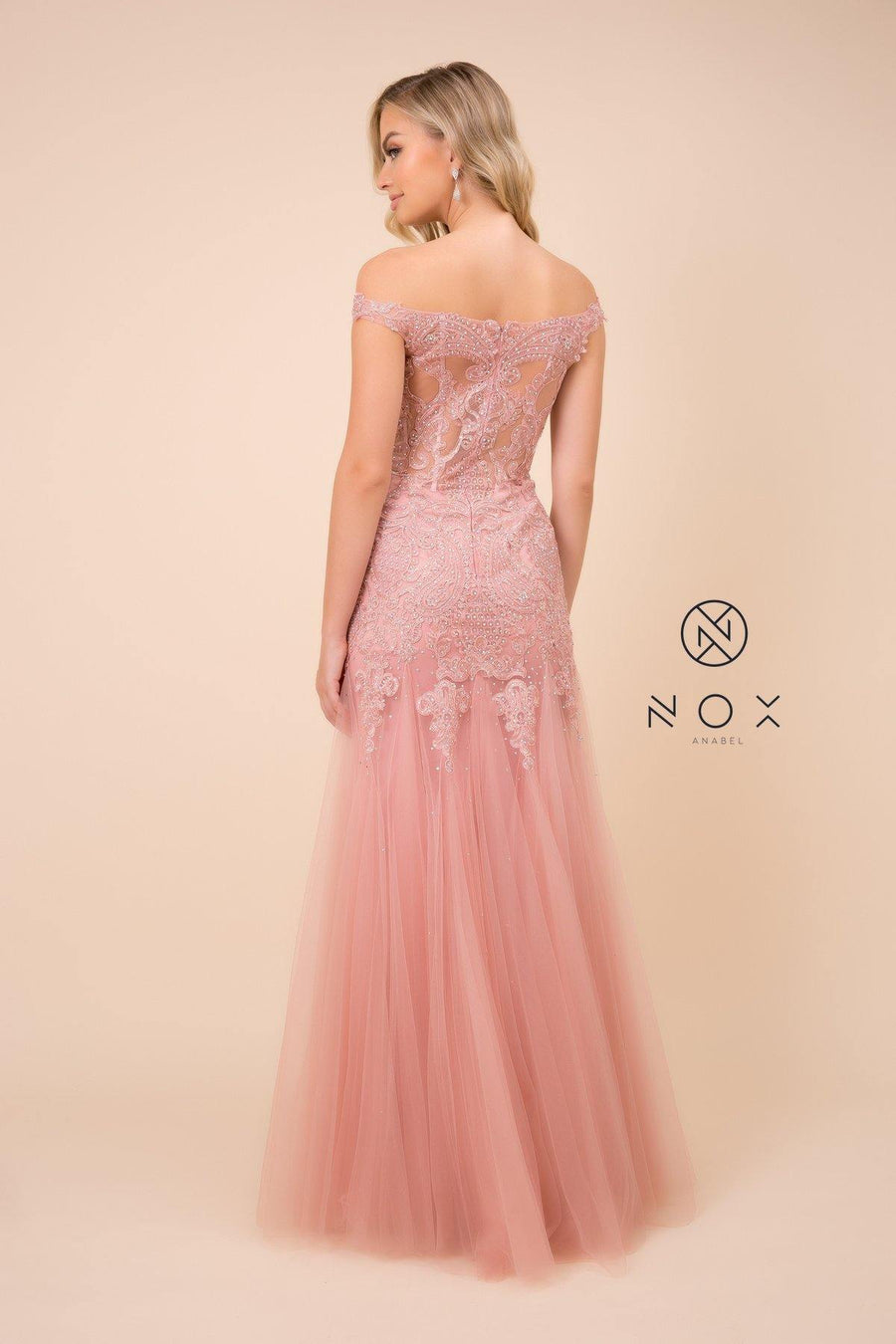 Formal Long Prom Dress Evening Gown - The Dress Outlet Nox Anabel